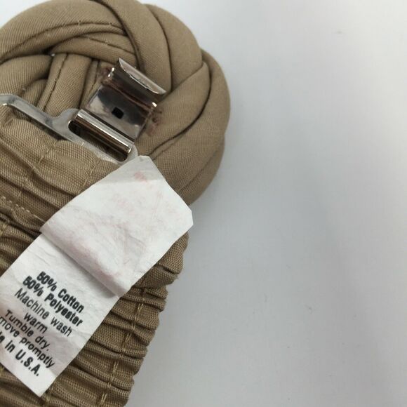 Vintage 1980s Goodheart Knot Scrunch Upper Waist Belt One Size Beige Cream M S main image 4